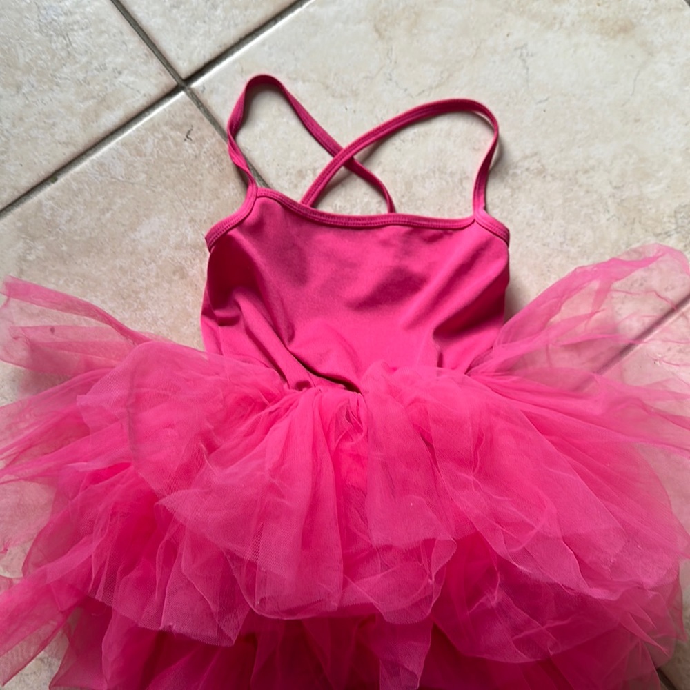 Pink leotard tutu